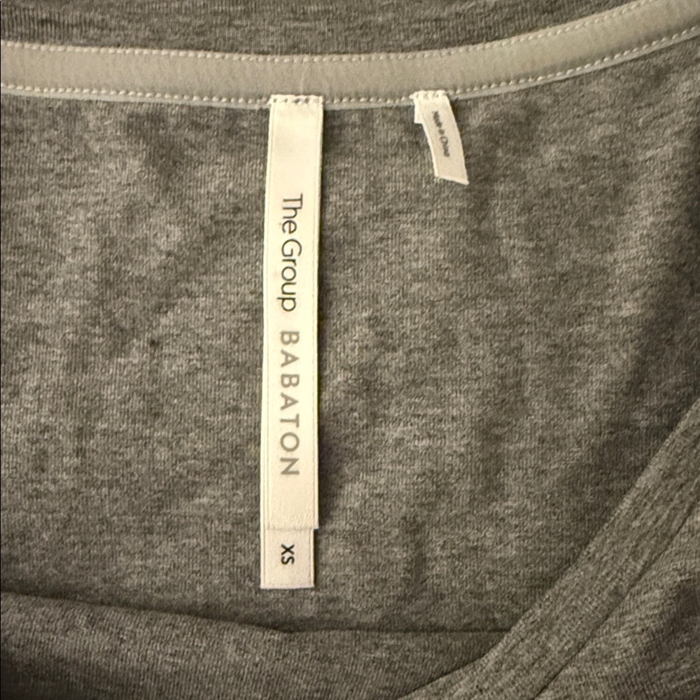 Wilfred Babaton Gray Long Sleeve Dress - Picture 2 of 4